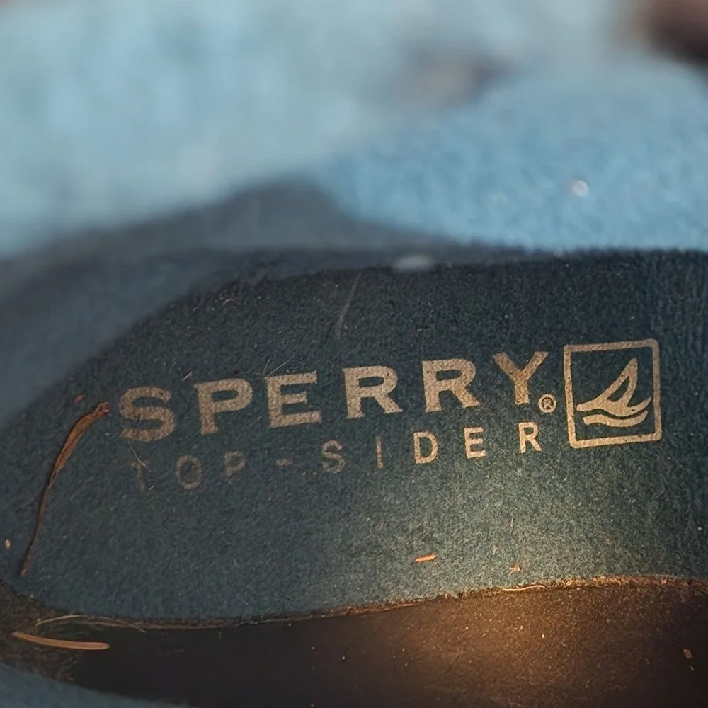 Sperry Top-Sider Duck‎ Boots sz 10M Mens Black Rain Waterproof STS10101 Suede 7